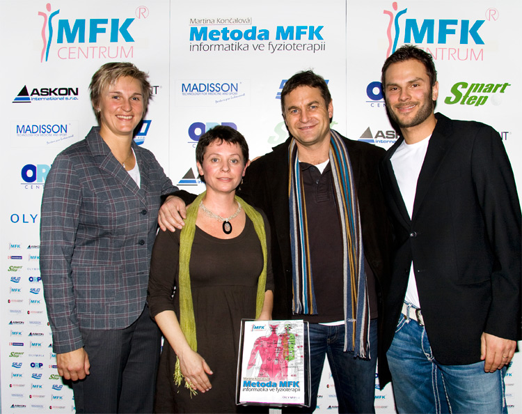 Křest knihy Metoda MFK - Barbora Špotáková, Martina Končalová, Petr Bříza, Patrik Berger